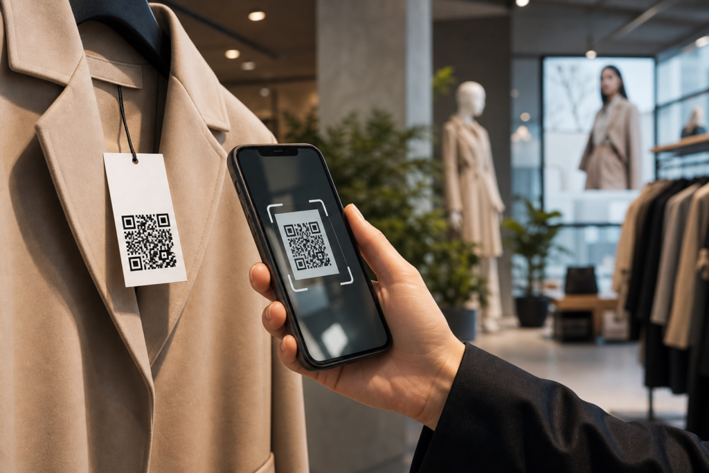 QR Codes dans la mode : Une nouvelle façon de partager des informations