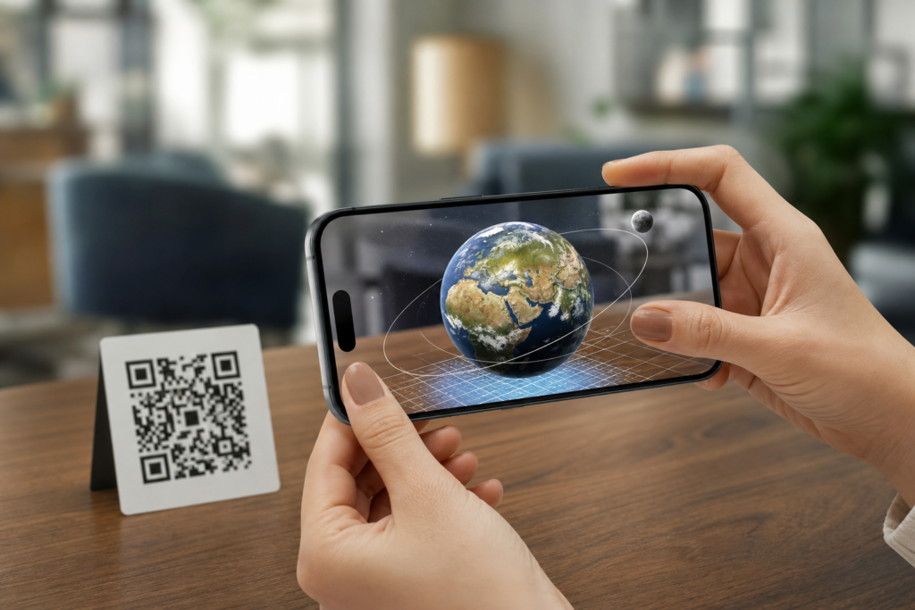QR Codes et Réalité Augmentée : Une Expérience Interactive