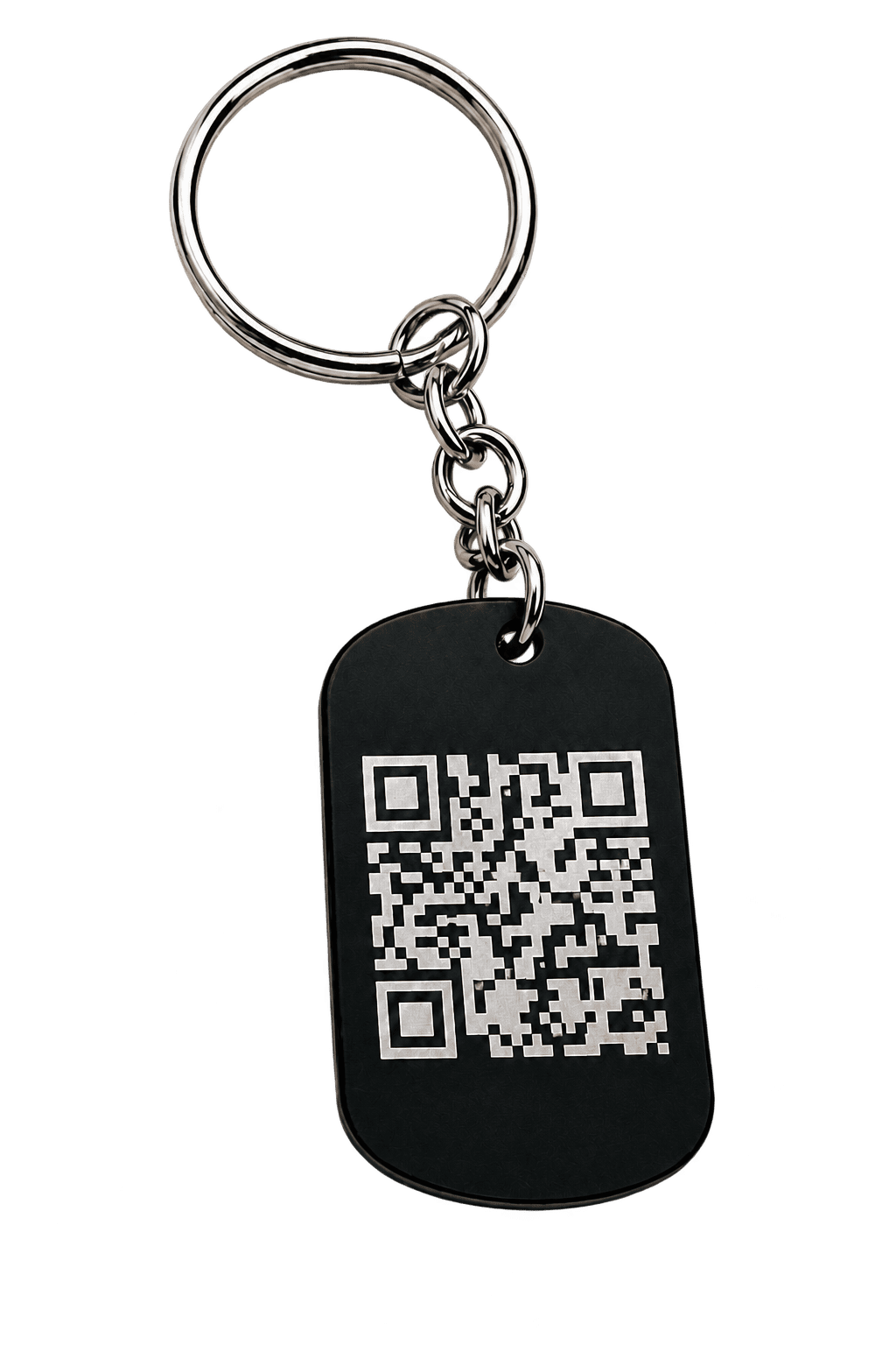 Porte-clé numérique anti-perte SonnetteNumerique.fr avec QR code