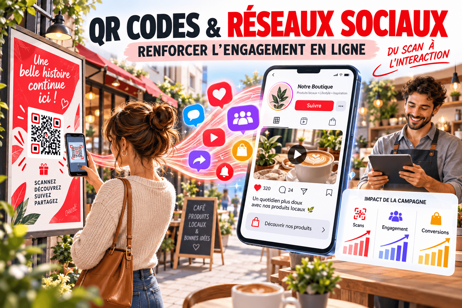 Qr Code et réseaux sociaux