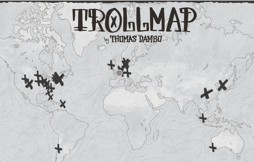 Photo de la carte du site trollmap.com