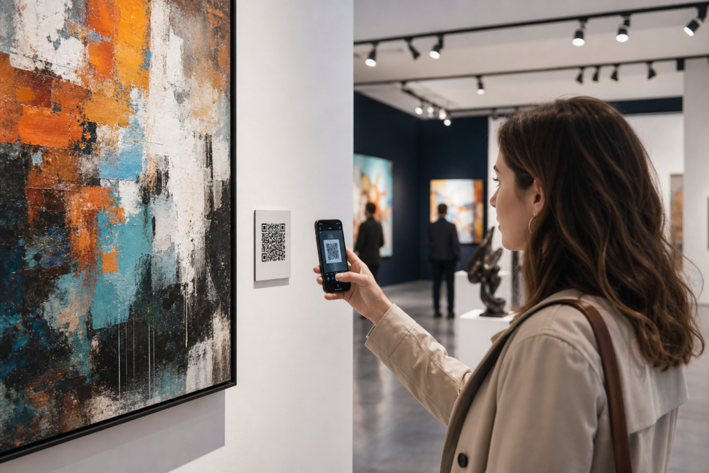 L'Art et les QR Codes : Une Nouvelle Dimension pour les Galeries
